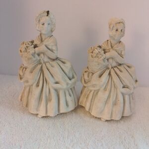 Vintage Cream Figurines